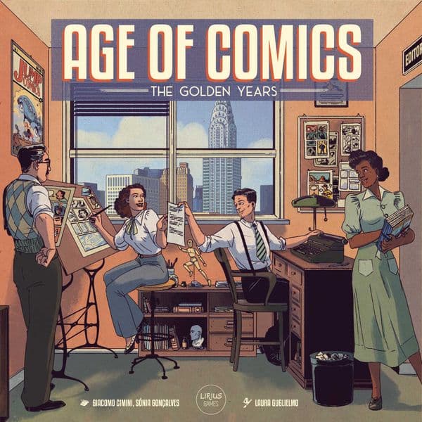 Boîte du jeu : Age of Comics : The Golden Years