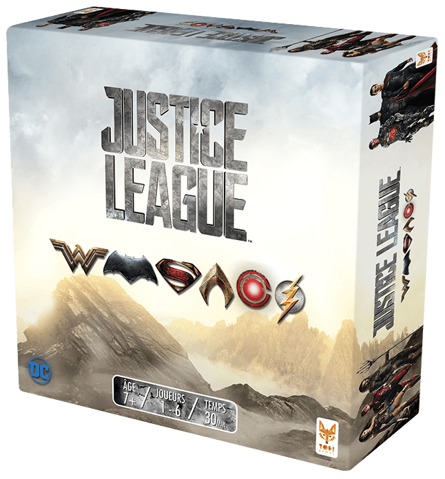 Boîte du jeu : Justice League