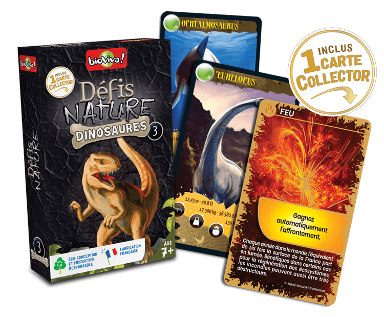 Boîte du jeu : Défis Nature - Dinosaures 3