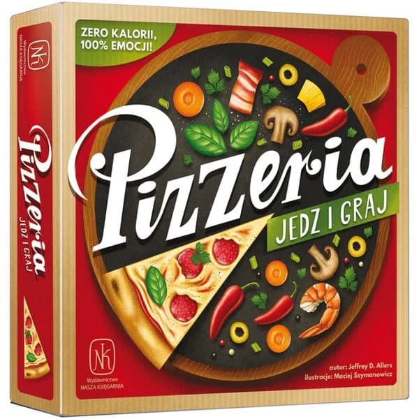 Boîte du jeu : Pizzeria