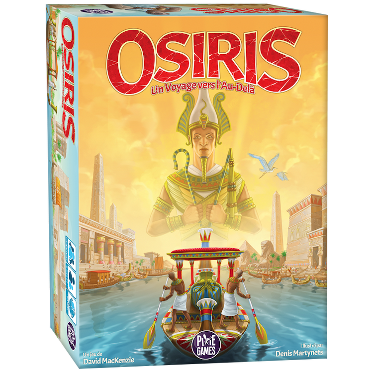 Boîte du jeu : Osiris - Un Voyage Vers l'Au-Delà