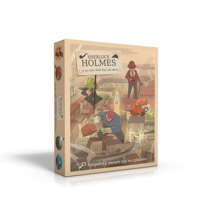Boîte du jeu : Sherlock Holmes - Le jeu dont vous êtes LES héros