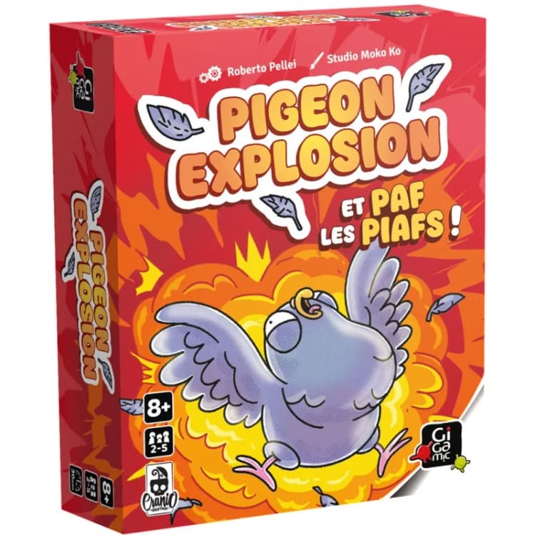 Boîte du jeu : Pigeon Explosion