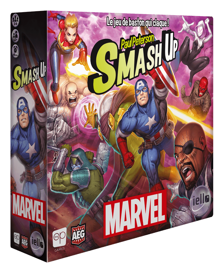 Boîte du jeu : Smash Up - Marvel