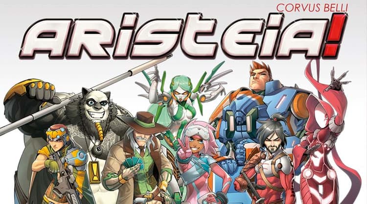 Boîte du jeu : Aristeia