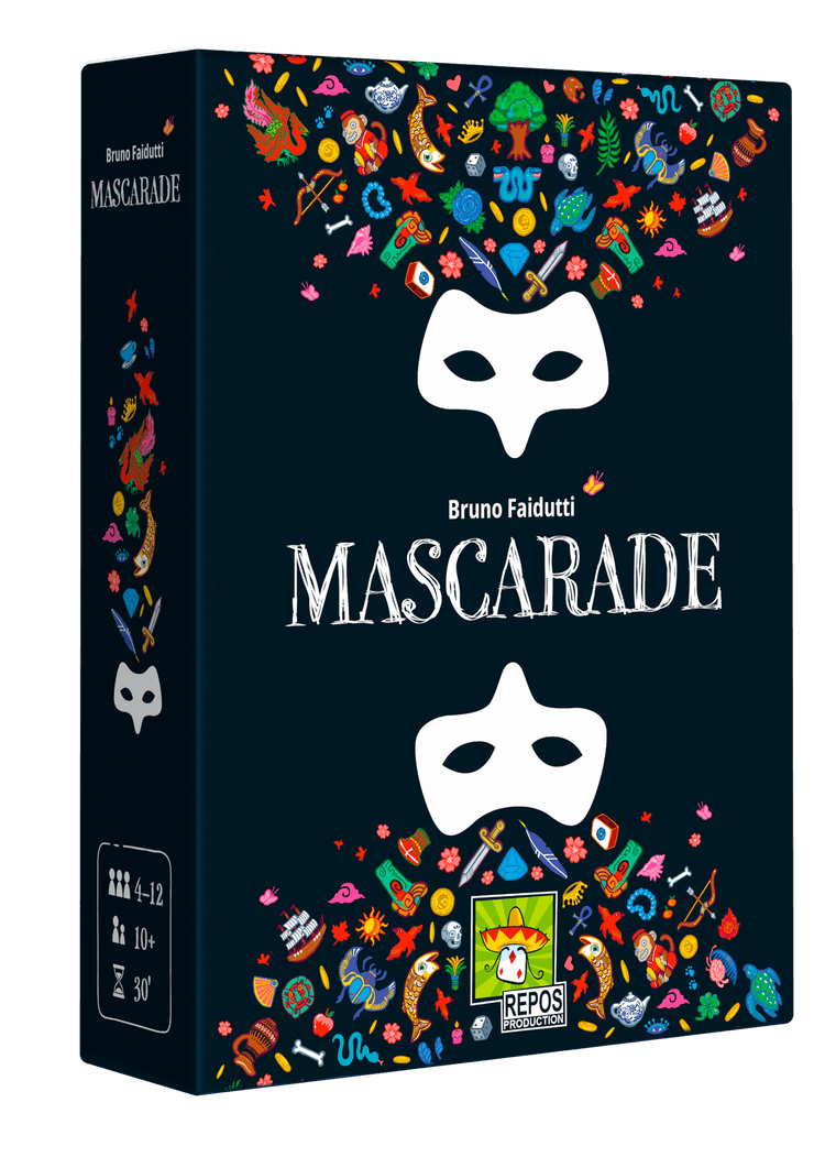 Boîte du jeu : Mascarade - édition 2021