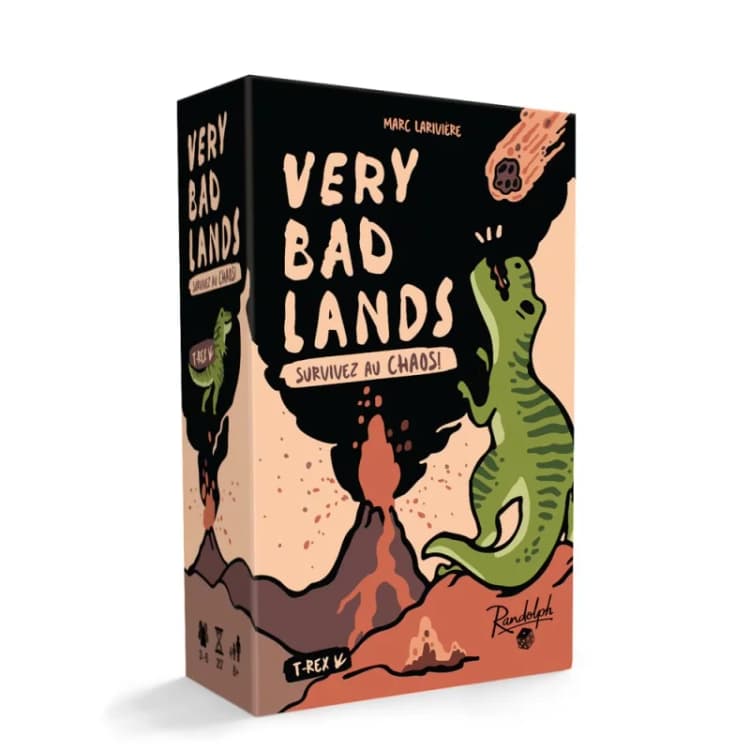 Boîte du jeu : Very Bad Lands : T-Rex
