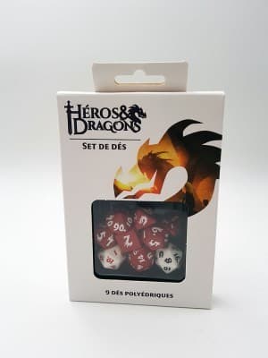 Boîte du jeu : Héros & Dragons: Set de dés