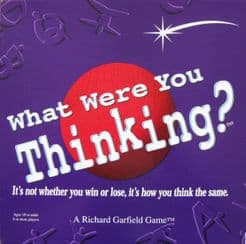 Boîte du jeu : What were you thinking?