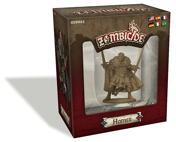Boîte du jeu : Zombicide black plague - Homer
