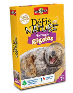 Couverture de Défis Nature Animaux rigolos