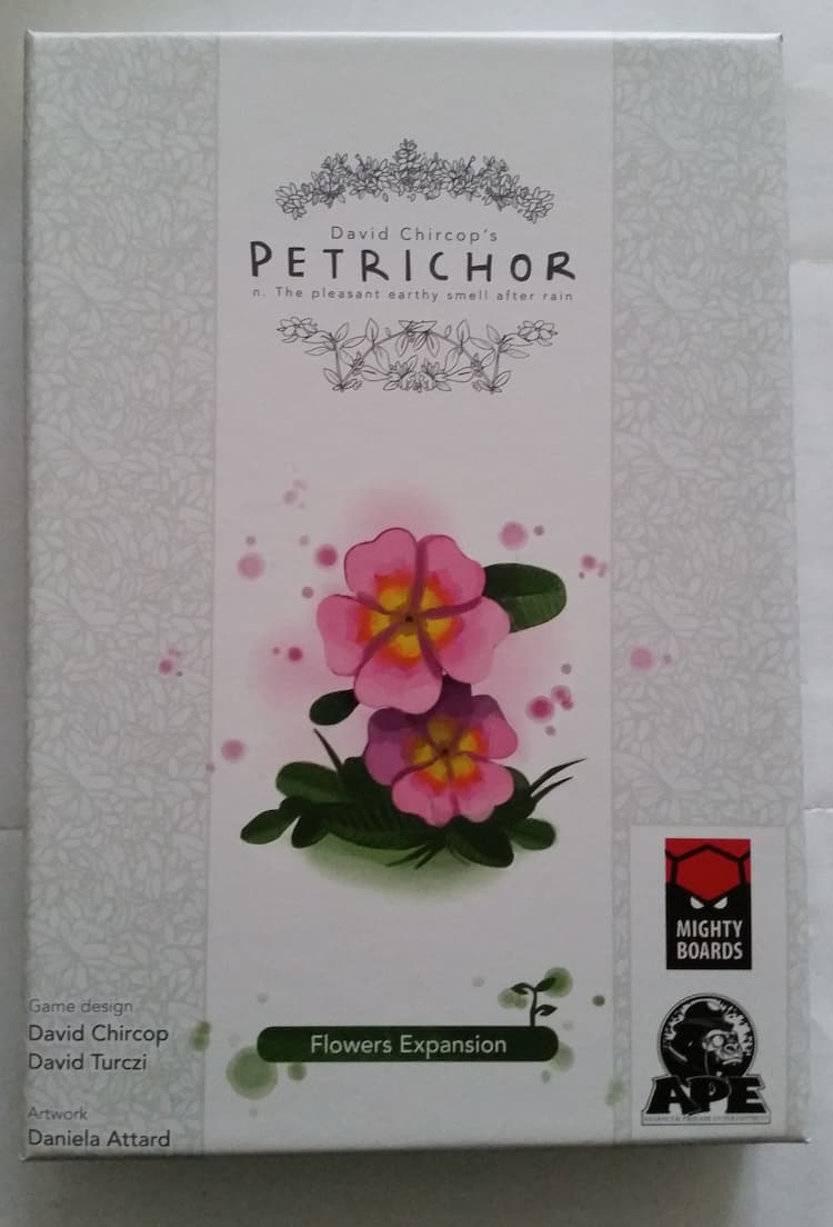 Boîte du jeu : Petrichor : Flowers
