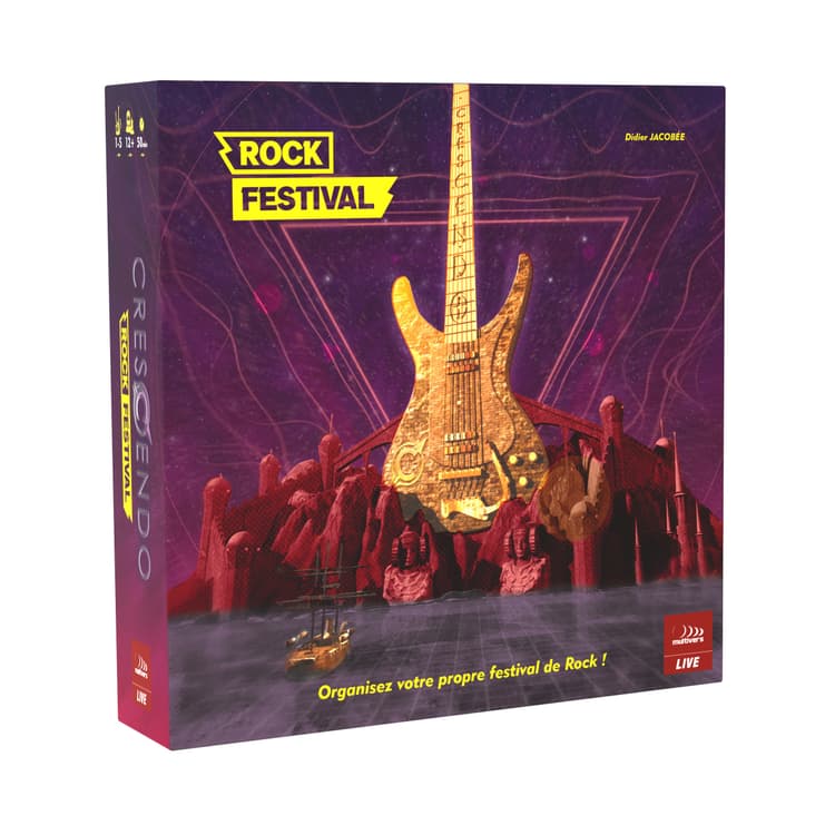 Boîte du jeu : Rock Festival : Crescendo