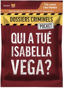 Couverture de Dossiers Criminels Pocket : Qui a tué Isabella Vega