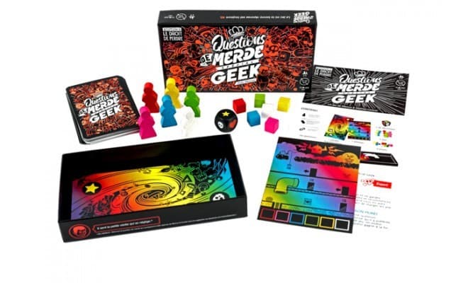 Boîte du jeu : Questions de Merde Spécial Geek