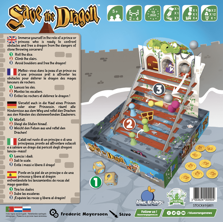 Boîte du jeu : Save The Dragon