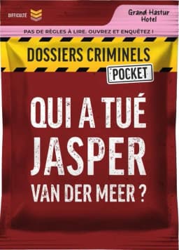 Couverture de Dossiers Criminels Pocket : Qui a tué Jesper Van Der Meer ?