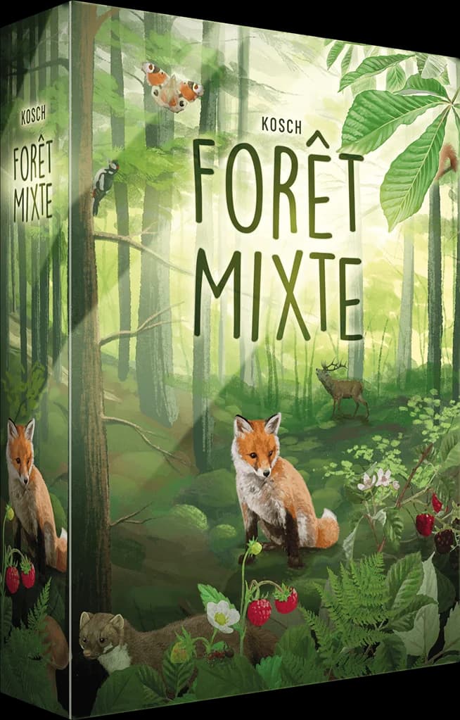 Boîte du jeu : Forêt Mixte