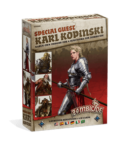 Couverture de Zombicide black plague - Special Guest: Karl Kopinski
