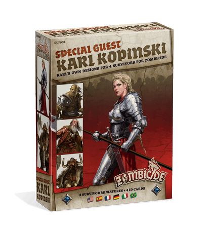 Boîte du jeu : Zombicide black plague - Special Guest: Karl Kopinski