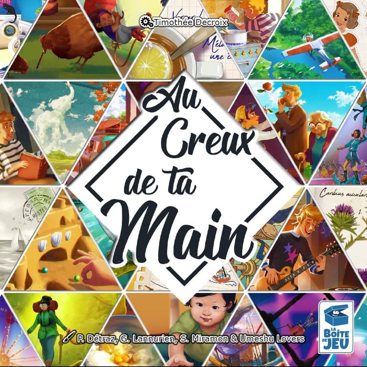 Boîte du jeu : Au Creux de ta Main