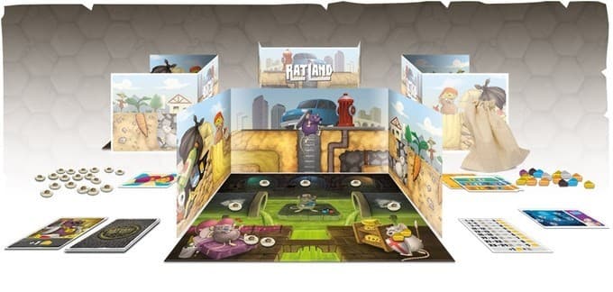 Boîte du jeu : RATLAND : La conquête des égouts