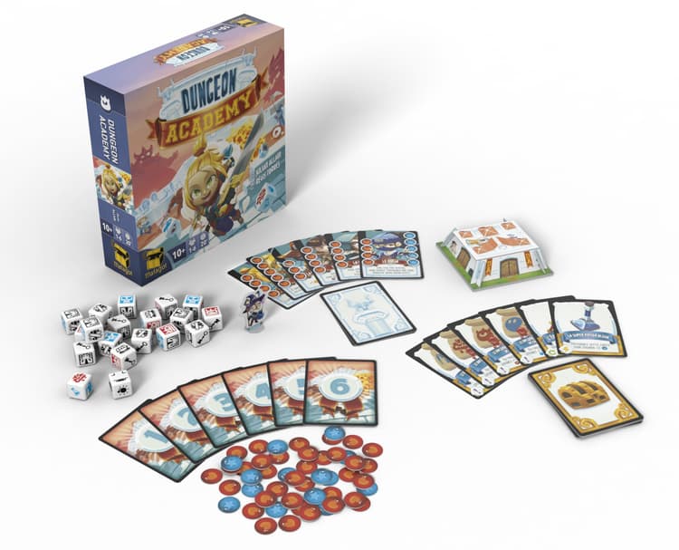 Boîte du jeu : Dungeon Academy