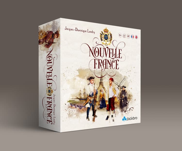 Boîte du jeu : Nouvelle-France