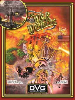 Couverture de The War of the Worlds : USA