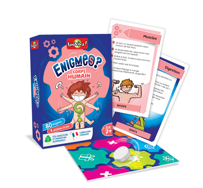 Boîte du jeu : Enigmes - Corps humain