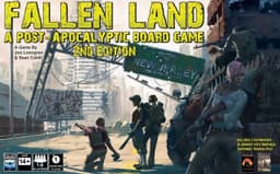 Couverture de Fallen Land : A Post Apocalyptic Board Game 2nd Edition