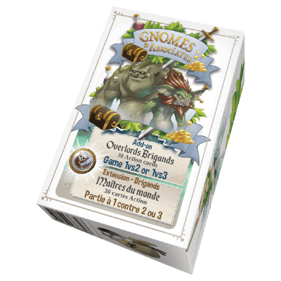 Boîte du jeu : Gnomes & Associés: Extension Brigand Master of the World