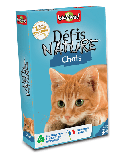 Boîte du jeu : Défis Nature Chats