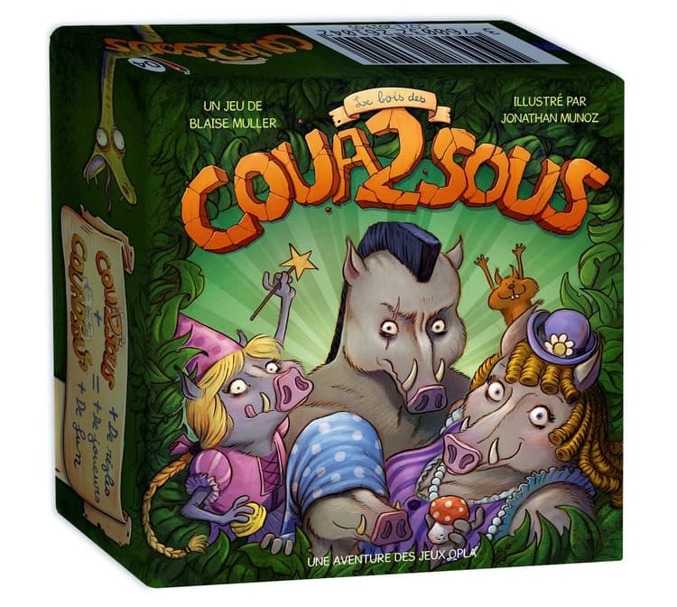 Boîte du jeu : Le Bois des Coua2sous