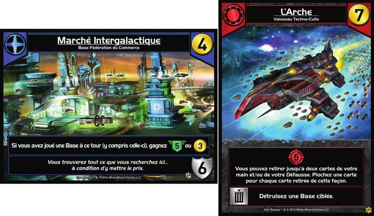 Boîte du jeu : Star Realms : Promo Set "Marché Intergalactique & L'Arche"