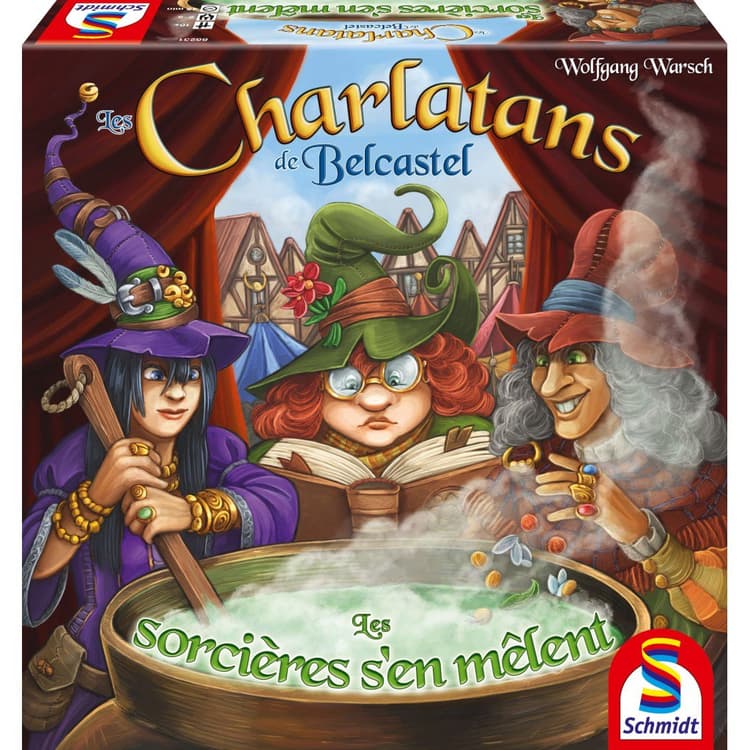 Boîte du jeu : Les Charlatans de Belcastel - Extension "Les Sorcières s’en Mêlent"