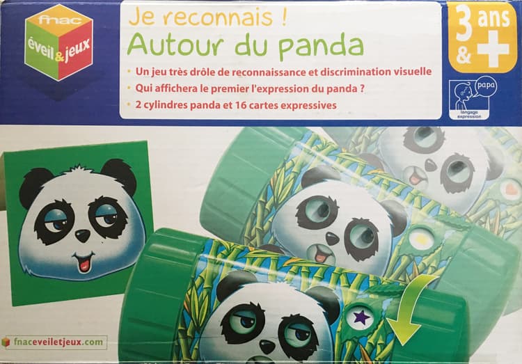 Boîte du jeu : Je reconnais ! Autour du panda
