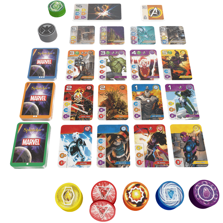 Boîte du jeu : Splendor Marvel