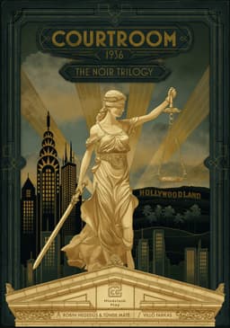 Couverture de Courtroom : The Noir Trilogy