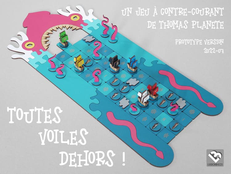 Boîte du jeu : Toutes Voiles Dehors