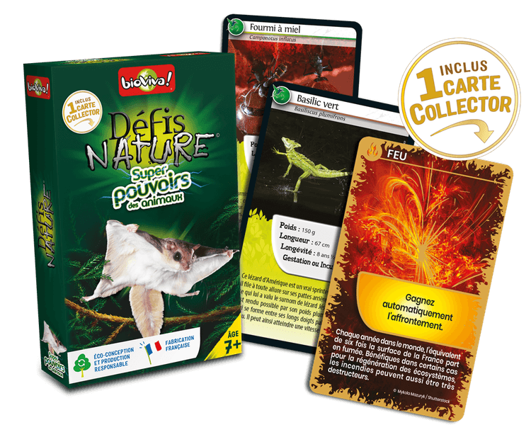 Boîte du jeu : Défis Nature - Super pouvoirs des animaux
