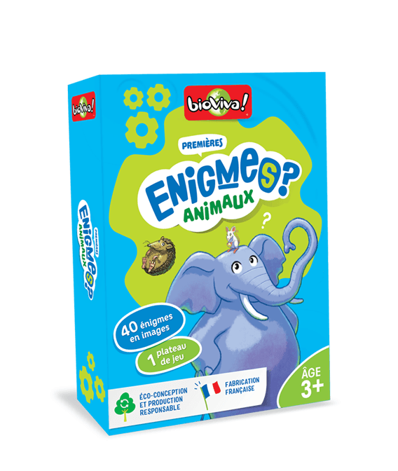 Boîte du jeu : Mes Premières Enigmes - Animaux