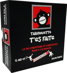 Couverture de Tabarouette t'es faite