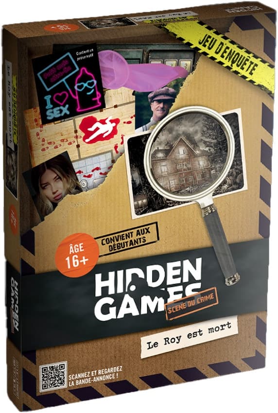 Boîte du jeu : Hidden Games : Le Roy est Mort