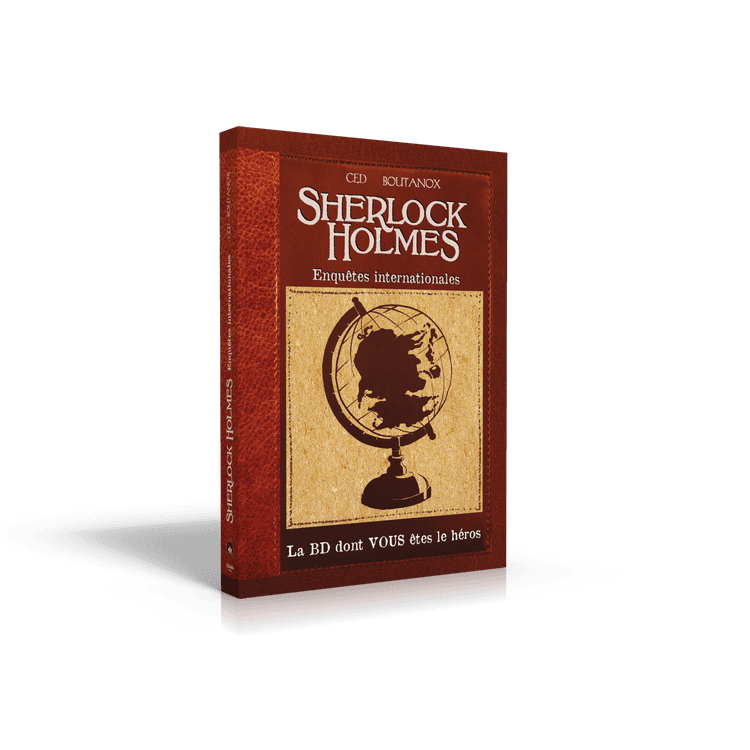 Boîte du jeu : Sherlock Holmes – Enquêtes internationales