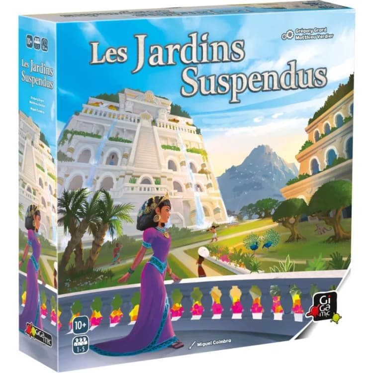 Boîte du jeu : Les Jardins Suspendus