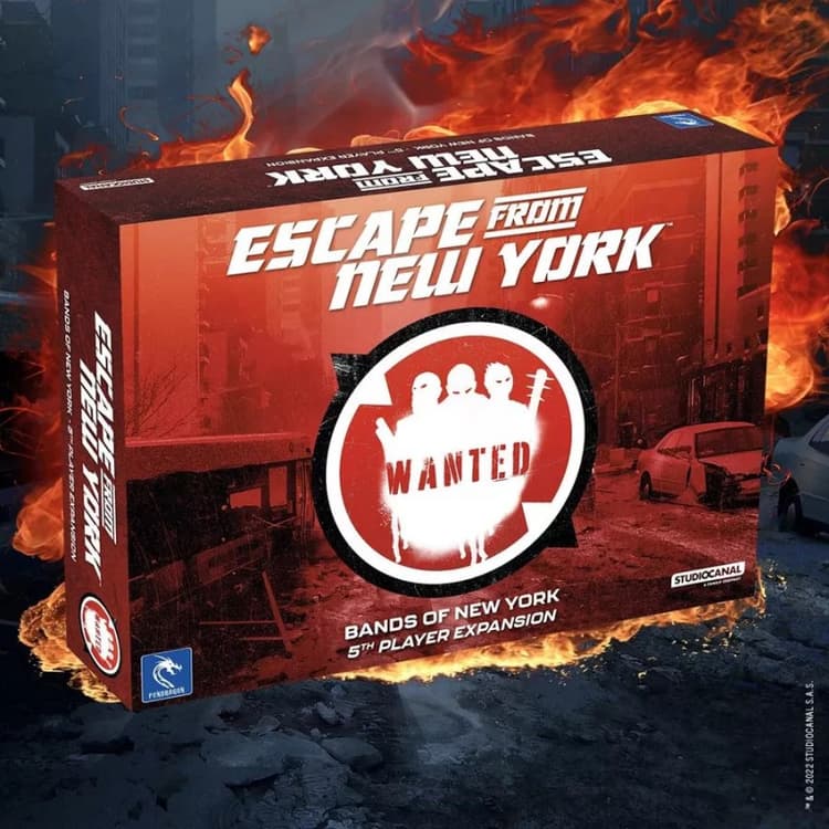 Boîte du jeu : Escape from New York : Bands of New York