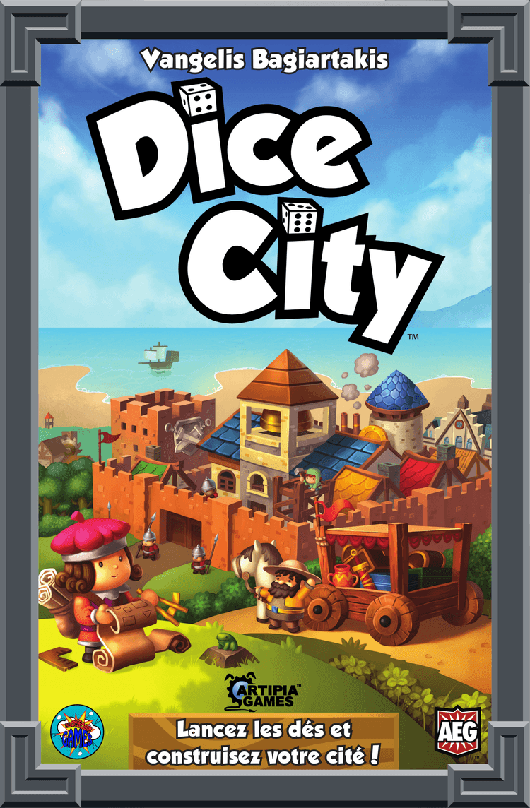 Boîte du jeu : Dice City VF
