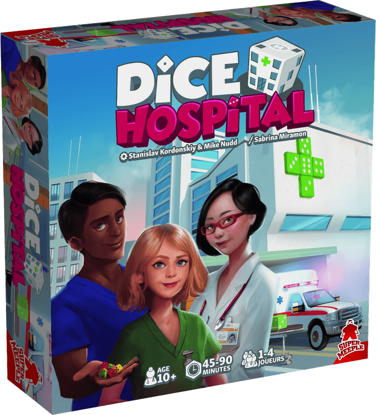 Boîte du jeu : Dice Hospital