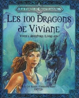Couverture de Les 100 Dragons de Viviane
